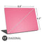 Bubble Gum Pink Universal Laptop 11in (8.8 x 6.2in) Skin
